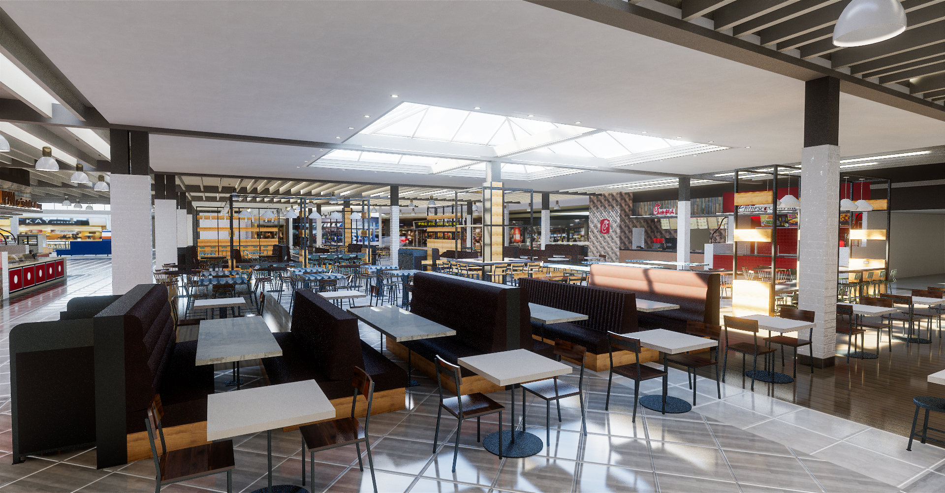 Rendering: Mall St. Matthews Food Hall