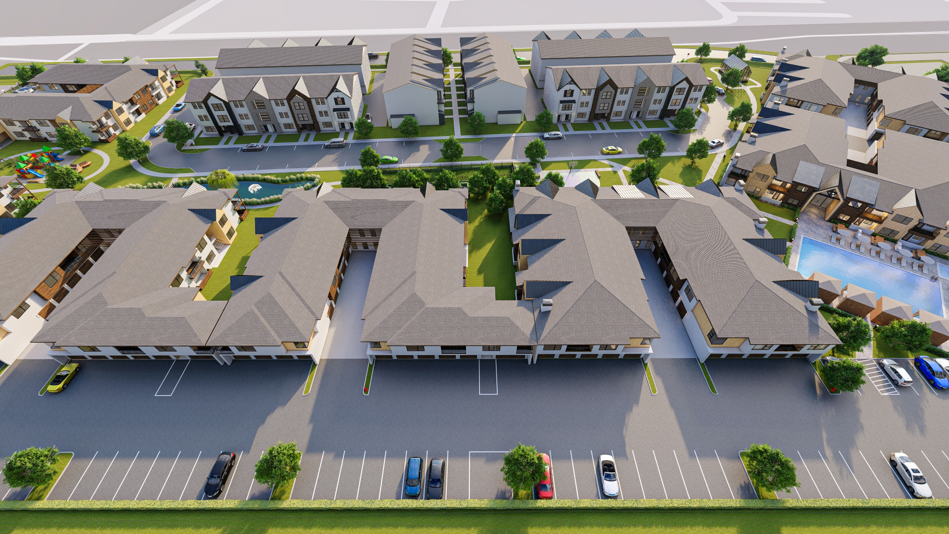 Rendering: Montclair Housing